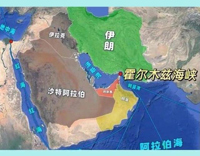 一艘中国原油超级油轮正试图驶离霍尔木兹海峡