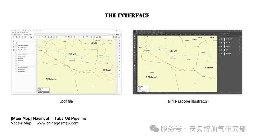 【电子版图纸】伊拉克・纳西里耶 - 图拜原油管道